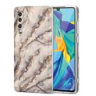 For Huawei P30 TPU Gilt Marble Pattern Protective Case(Grey) - 1