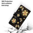 For Huawei Y6p Coloured Drawing Cross Texture Horizontal Flip PU Leather Case with Holder & Card Slots & Wallet & Lanyard(Gold Diamond Butterfly) - 5