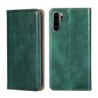 For Huawei P30 Pro PU + TPU Gloss Oil Solid Color Magnetic Horizontal Flip Leather Case with Holder & Card Slot & Wallet(Green) - 1