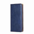 For Huawei Mate 20 PU + TPU Gloss Oil Solid Color Magnetic Horizontal Flip Leather Case with Holder & Card Slot & Wallet(Blue) - 2