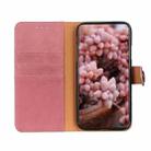 For Xiaomi Mi 11 KHAZNEH Cowhide Texture Horizontal Flip Leather Case with Holder & Card Slots & Wallet(Pink) - 4