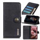 For Xiaomi Mi 11 KHAZNEH Cowhide Texture Horizontal Flip Leather Case with Holder & Card Slots & Wallet(Black) - 1