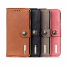 For Xiaomi Mi 11 KHAZNEH Cowhide Texture Horizontal Flip Leather Case with Holder & Card Slots & Wallet(Khaki) - 10