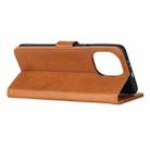 For Xiaomi Mi 11 KHAZNEH Cowhide Texture Horizontal Flip Leather Case with Holder & Card Slots & Wallet(Brown) - 5