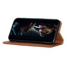 For Xiaomi Mi 11 KHAZNEH Cowhide Texture Horizontal Flip Leather Case with Holder & Card Slots & Wallet(Brown) - 6