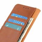 For Xiaomi Mi 11 KHAZNEH Cowhide Texture Horizontal Flip Leather Case with Holder & Card Slots & Wallet(Brown) - 7