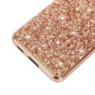 For Samsung Galaxy S21 5G Glitter Powder Shockproof TPU Protective Case(Black) - 4