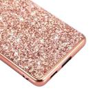 For Samsung Galaxy S21 Ultra 5G Glitter Powder Shockproof TPU Protective Case(Rose Gold) - 6