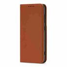 For Samsung Galaxy A72 5G / 4G Strong Magnetism Liquid Feel Horizontal Flip Leather Case with Holder & Card Slots & Wallet(Brown) - 2