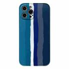Rainbow IMD Shockproof TPU Protective Case For iPhone 11(Blue) - 1