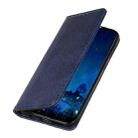 For Motorola Moto G Power 2021 Magnetic Crazy Horse Texture Horizontal Flip Leather Case with Holder & Card Slots & Wallet(Blue) - 7