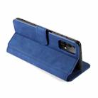 For samsung Galaxy A52 5G / 4G DG.MING Retro Oil Side Horizontal Flip Leather Case with Holder & Card Slots & Wallet(Blue) - 4