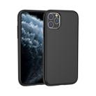 For iPhone 11 Pro Max Shockproof Terminator Style Solid Color Protective Case(Black) - 1