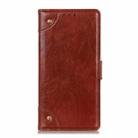 For Xiaomi Mi 11 Copper Buckle Nappa Texture Horizontal Flip Leather Case with Holder & Card Slots & Wallet(Brown) - 2