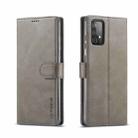 For Samsung Galaxy A52 5G / 4G LC.IMEEKE Calf Texture Horizontal Flip Leather Case with Holder & Card Slots & Wallet(Grey) - 1