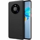 For Huawei Mate 40 NILLKIN Frosted Concave-convex Texture PC Protective Case(Black) - 1