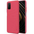 For Xiaomi Poco M3 NILLKIN Frosted Concave-convex Texture PC Protective Case(Red) - 1