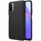 For Xiaomi Redmi Note 9 4G (CN Version) NILLKIN Frosted Concave-convex Texture PC Protective Case(Black) - 1