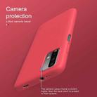 For Xiaomi Redmi Note 9 4G (CN Version) NILLKIN Frosted Concave-convex Texture PC Protective Case(Red) - 3