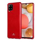 For Samsung Galaxy A42 GOOSPERY JELLY Full Coverage Soft Case(Red) - 1