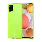 For Samsung Galaxy A42 GOOSPERY JELLY Full Coverage Soft Case(Green) - 1