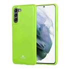 For Samsung Galaxy S21 5G GOOSPERY JELLY Full Coverage Soft Case(Green) - 1