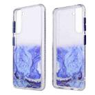 For Samsung Galaxy S21 5G Marble Texture TPU + PC Protective Case(Purple) - 1