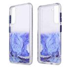 For Samsung Galaxy S21+ 5G Marble Texture TPU + PC Protective Case(Purple) - 1