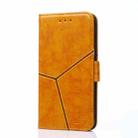 For Huawei Mate 40 Pro Geometric Stitching Horizontal Flip TPU + PU Leather Case with Holder & Card Slots & Wallet(Yellow) - 2