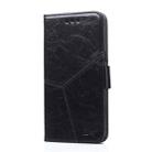 For Huawei nova 8 Pro 5G Geometric Stitching Horizontal Flip TPU + PU Leather Case with Holder & Card Slots & Wallet(Black) - 2