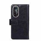 For Huawei nova 8 Pro 5G Geometric Stitching Horizontal Flip TPU + PU Leather Case with Holder & Card Slots & Wallet(Black) - 3