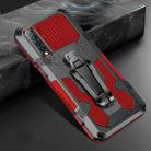 For LG  Stylo 7 Machine Armor Warrior Shockproof PC + TPU Protective Case(Red) - 1