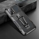 For OPPO Reno5 5G Machine Armor Warrior Shockproof PC + TPU Protective Case(Space Gray) - 1