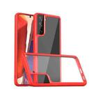 For Samsung Galaxy S21 5G iPAKY Star King Series TPU + PC Protective Case(Red) - 1