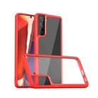 For Samsung Galaxy S21+ 5G iPAKY Star King Series TPU + PC Protective Case(Red) - 1