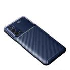 For OPPO A93 5G Carbon Fiber Texture Shockproof TPU Case(Blue) - 2