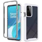 For OnePlus 9 Pro Starry Sky Solid Color Series Shockproof PC + TPU Protective Case(White) - 1