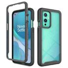 For OnePlus 9 Starry Sky Solid Color Series Shockproof PC + TPU Protective Case(Black) - 1