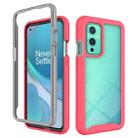 For OnePlus 9 Starry Sky Solid Color Series Shockproof PC + TPU Protective Case(Red) - 1