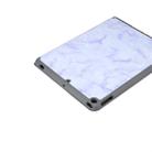 For iPad 10.2 inch Marble Texture Pattern Horizontal Flip Leather Case, with Three-folding Holder & Pen Slot & Sleep / Wake-up Function(Purple) - 6