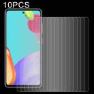 For Samsung Galaxy A52 5G 10pcs 0.26mm 9H 2.5D Tempered Glass Film - 1