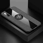 For Xiaomi Mi 9 SE XINLI Stitching Cloth Texture Shockproof TPU Protective Case with Ring Holder(Gray) - 1