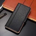 For Xiaomi Redmi K30S Ostrich Texture PU + TPU Horizontal Flip Leather Case with Holder & Card Slots & Wallet(Black) - 1