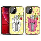 For iPhone 11 Pro Redden Series UV light Color Changing Protective Case with Ring Bracket(Drink) - 1