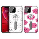 For iPhone 11 Pro Max Redden Series UV light Color Changing Protective Case with Ring Bracket(Cloud) - 1