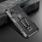 For OPPO A53 2020 / A32 Machine Armor Warrior Shockproof PC + TPU Protective Case(Space Gray) - 1
