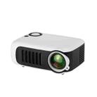 TRANSJEE A2000 320x240P 1000 ANSI Lumens Mini Home Theater HD Digital Projector, Plug Type: EU Plug(White) - 3