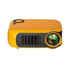 TRANSJEE A2000 320x240P 1000 ANSI Lumens Mini Home Theater HD Digital Projector, Plug Type: EU Plug(Yellow) - 1