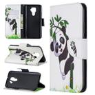 For Huawei Mate 30 Lite Pattern Colored Drawing Horizontal Flip Leather Case with Holder & Card Slots & Wallet(Panda) - 1