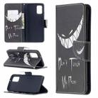 For Samsung Galaxy A02s (EU Version) Colored Drawing Pattern Horizontal Flip Leather Case with Holder & Card Slots & Wallet(Smirk) - 1